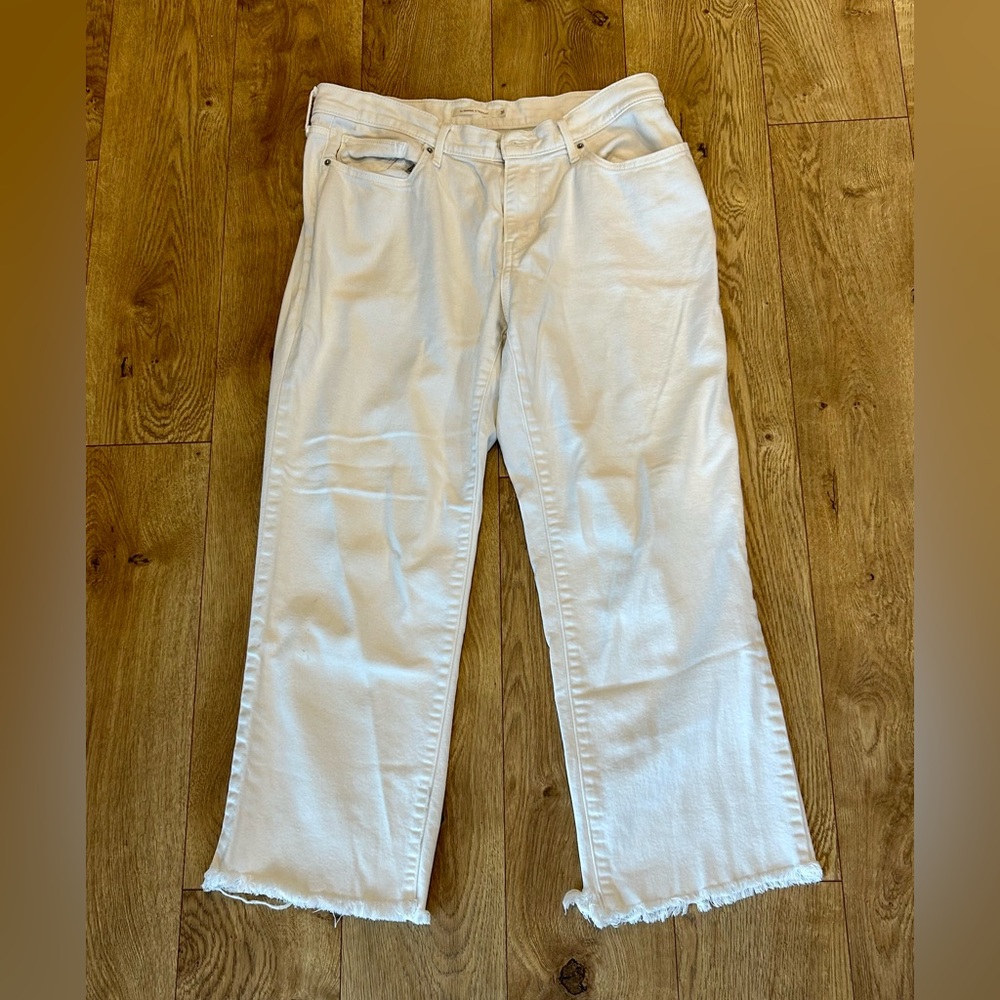 Levi's Women's Straight Leg Jeans - Cream